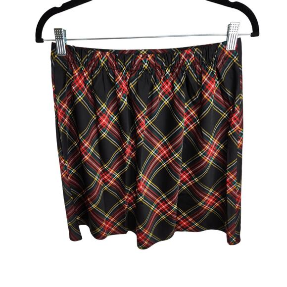 J.Crew Womens Tartan Mini Bias Slip Skirt Size 6 Plaid Preppy Academia Old Money - Picture 4 of 9